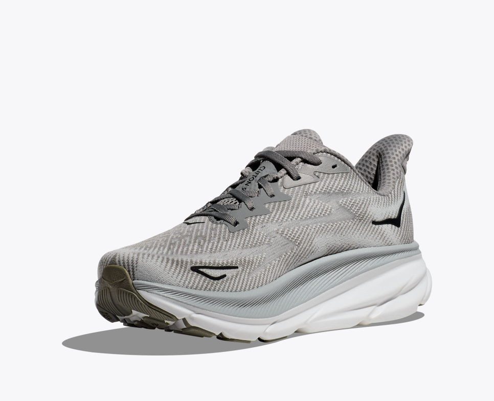 Clifton 9 Unisex Sneakers Grå